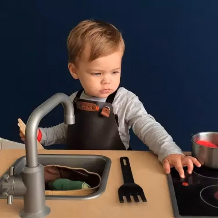 Xapron Skinnförkläde Kids Apron Blue