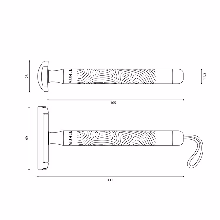 Mühle Companion Unisex Safety Razor Blue