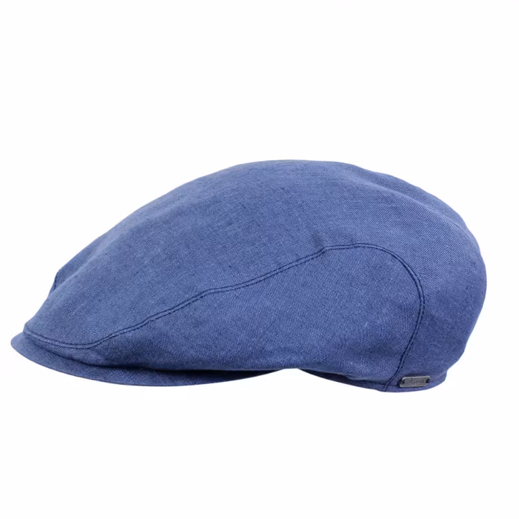 Wigens Ivy Slim Cap Classic Linen Navy