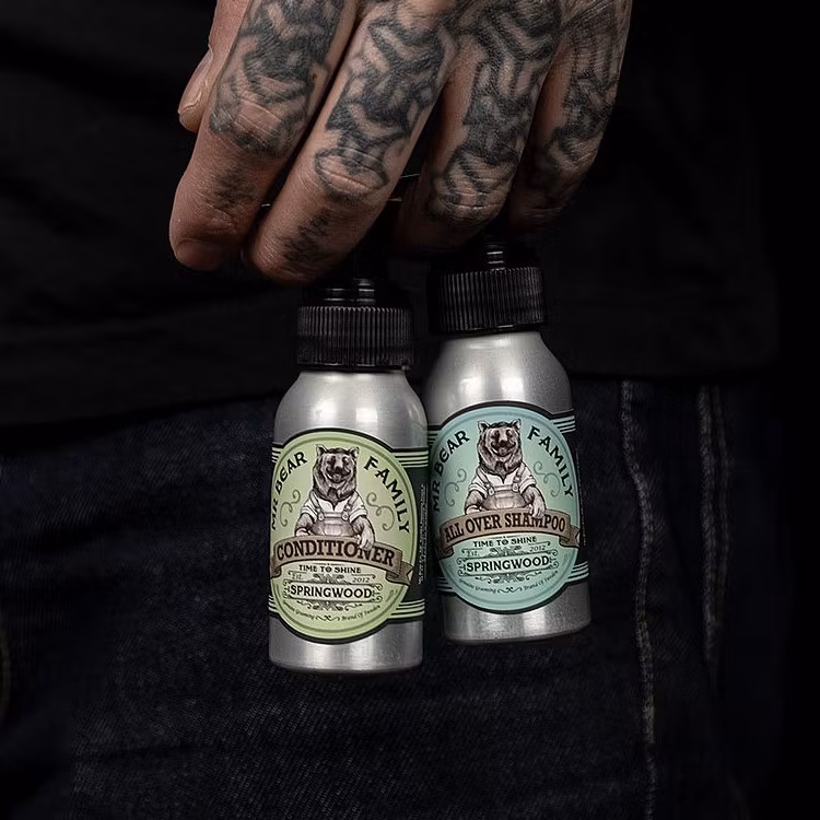 Mr Bear Family Grooming Spray Matt Hold Travel Size 50 ml