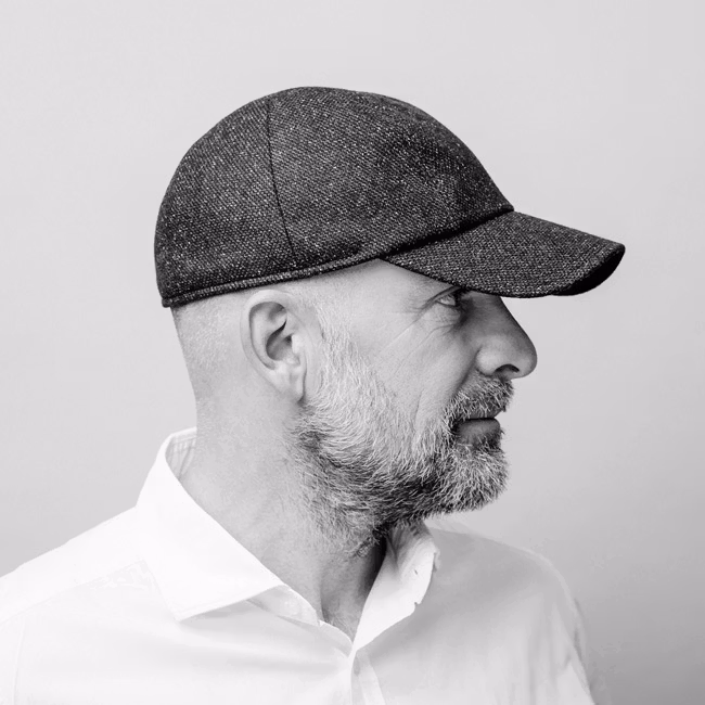 Wigens Baseball Cap Melange Shetland