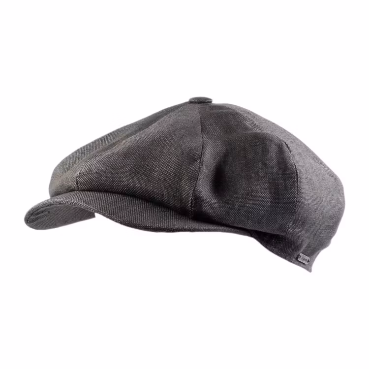 Wigens REA Newsboy Retro Cap Hopsack Linen 59