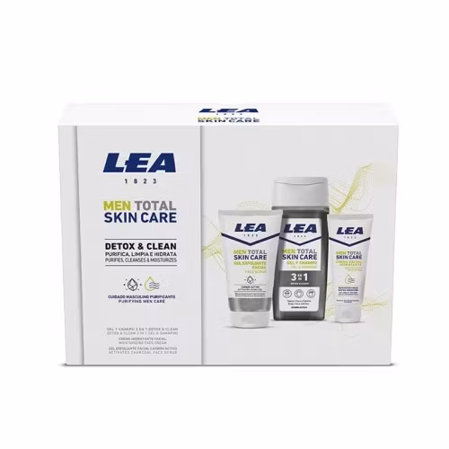 LEA Men Total Skin Care Detox & Clean Kit REA