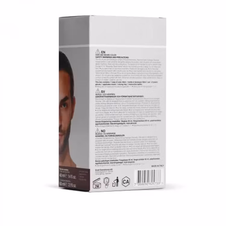 Active Men Beard and Hair color - Brown REA