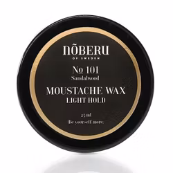 Nõberu of Sweden Moustache Wax Light Hold Sandalwood