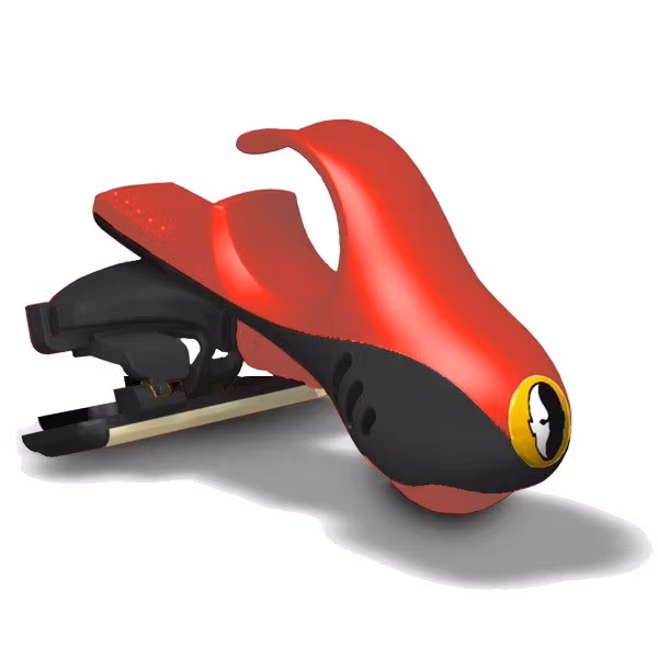 HeadBlade Razor Moto Fire Dept, Limited Edition utgåva som symboliserar den brandbilsröda färgen från brandbilarna.