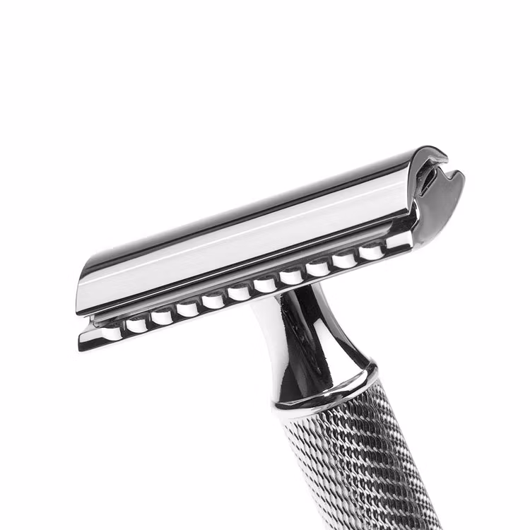 Mühle Traditional Säkerhetshyvel R89, omtyckt säkerhetshyvel i klassisk modell som ger en medelaggressiv rakning.