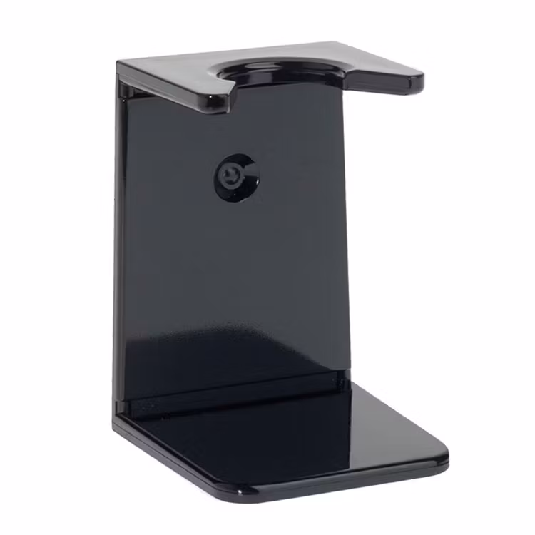 Mühle Rakborstställ Svart, en rakborsthållare som passar de flesta borstar i standardstorlek.