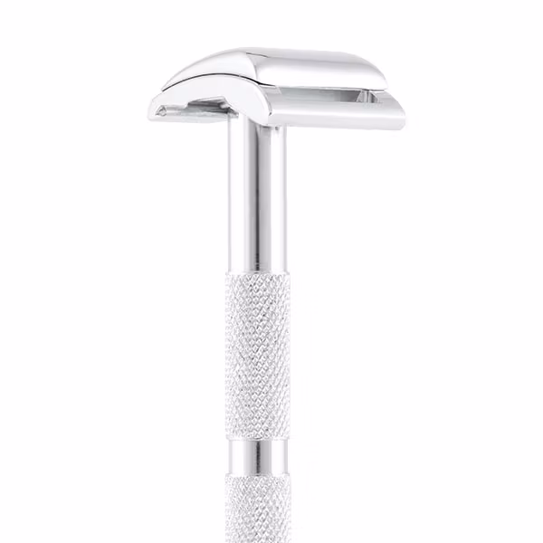 Merkur Mustaschhyvel 907, liten rakhyvel gjord för att trimma kanter kring skägg, mustasch, ögonbryn och polisonger.