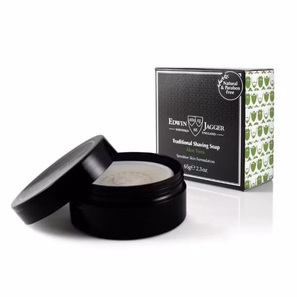 Edwin Jagger Aloe Vera Shaving Soap 65 g