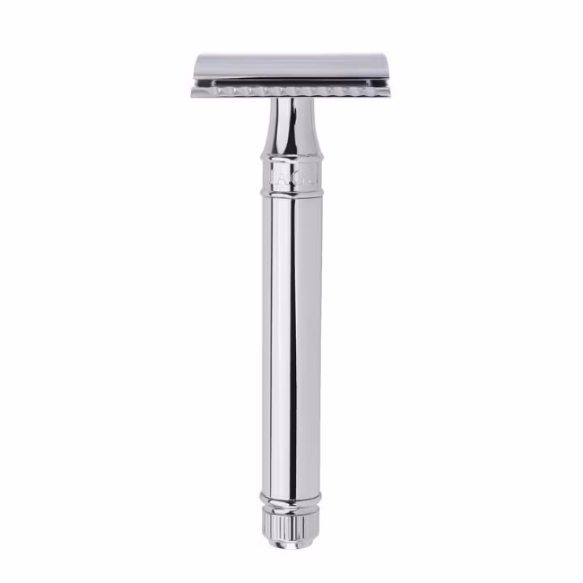 Edwin Jagger Säkerhetshyvel DE89 Extra Långt Handtag