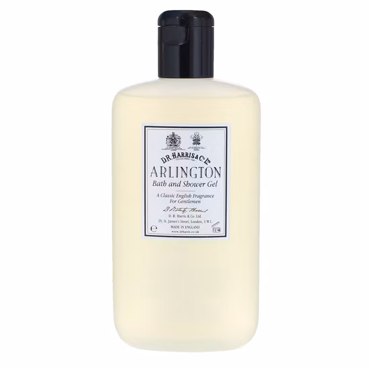 D.R. Harris Arlington Shower Gel 250 ml, Lyxig duschkräm för kroppen och håret.