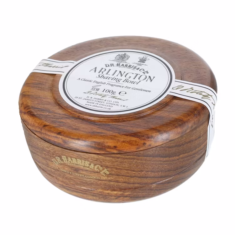 D.R. Harris Arlington Shaving Mahogany Bowl, Arlington raktvål i snygg träask som ger en härlig, gammaldags badrums feature!