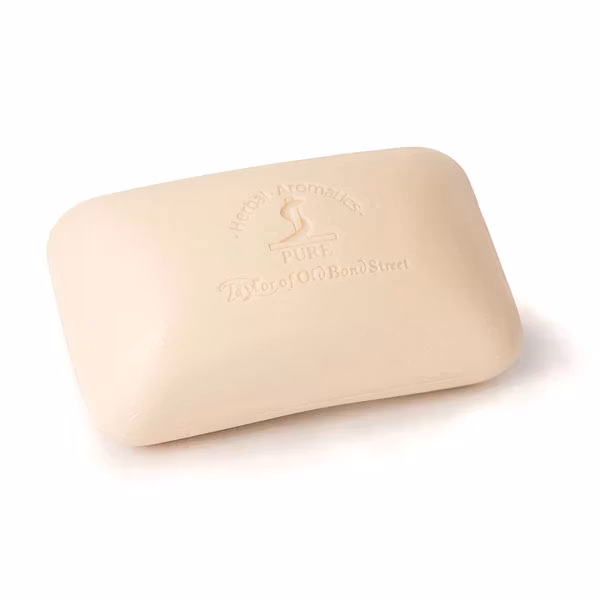 Taylor of Old Bond Street Sandalwood Bath Soap, Vegetabilisk badtvål med doft av sandelträ som skonsamt rengör huden.