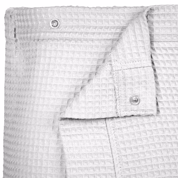 Vossen Will Bastukilt White, En bastukilt för män i skön våfflad bomull.
