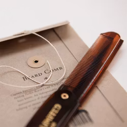 Captain Fawcett Folding Pocket Beard Comb
