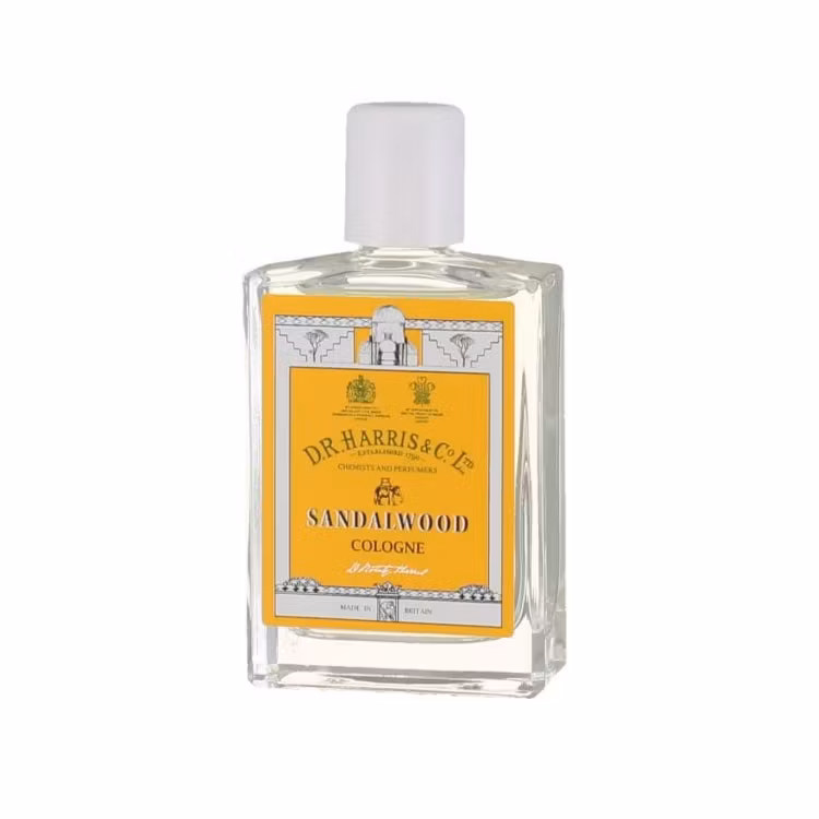 D.R. Harris Sandalwood Cologne 30 ml, Tidlös Cologne för män som älskar doften av sandelträ.