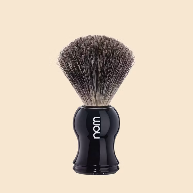 nom Rakborste Gustav Pure Badger Svart