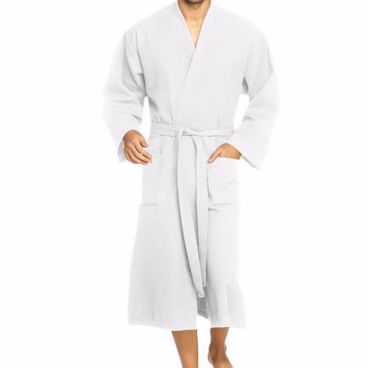 Vossen Wellington Bathrobe White