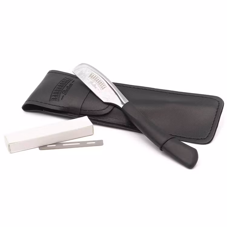 Barbarossa Brothers Japanese Kamisori Polished Silver