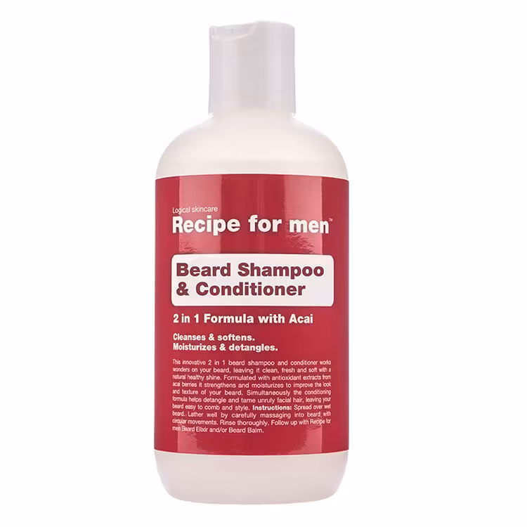 Recipe for men Beard Shampoo & Conditioner