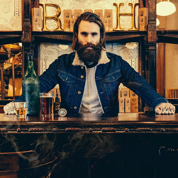Captain Fawcett Ricki Hall Booze & Baccy Beard Balm