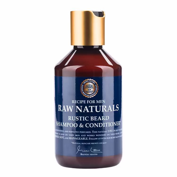 Raw Naturals Rustic Beard Shampoo & Conditioner