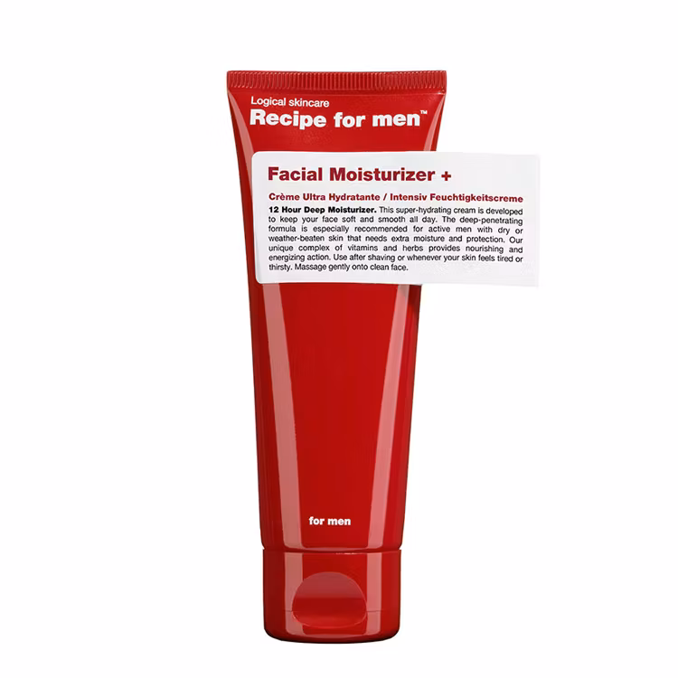 Recipe for men Facial Moisturizer +