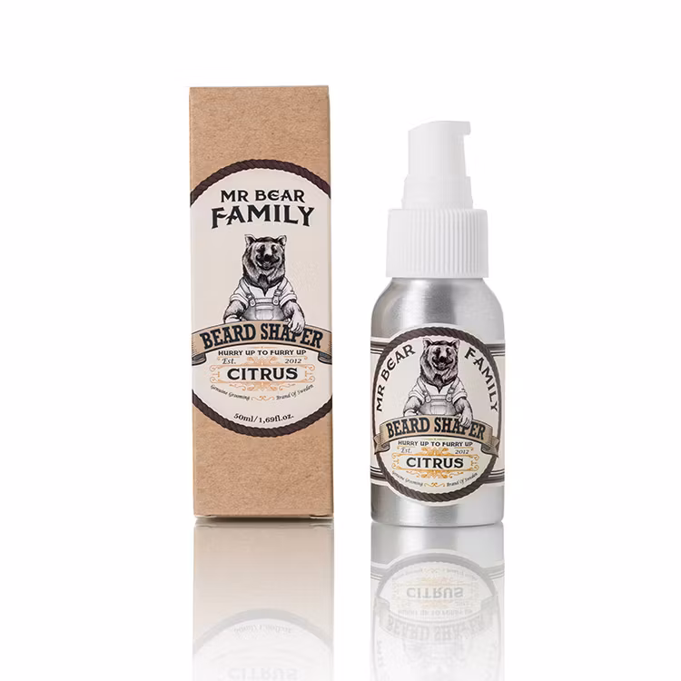 Mr Bear Family Beard Shaper Citrus