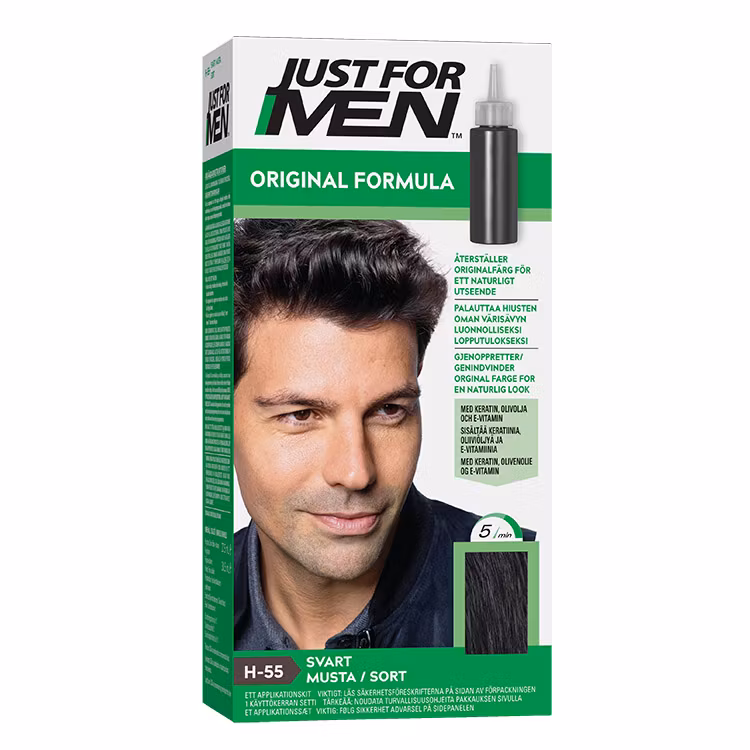 Just For Men Hårfärg Real Black