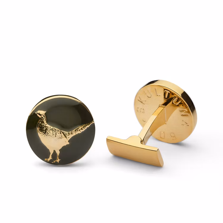 Skultuna The Hunter Gold & Green - The Pheasant