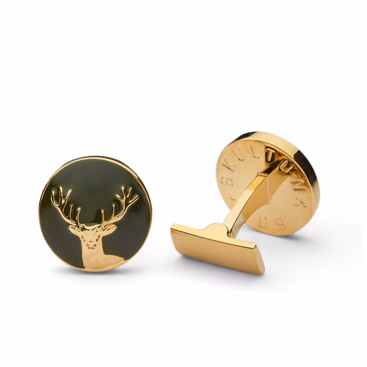 Skultuna The Hunter Gold & Green - The Deer