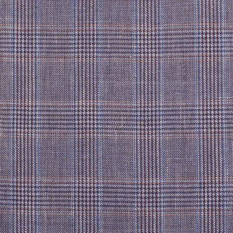 Wigens Ivy Slim Cap Glencheck Blue