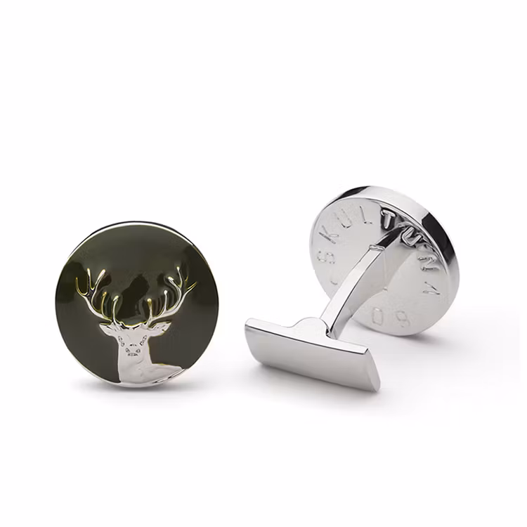Skultuna The Hunter Silver & Green - The Deer