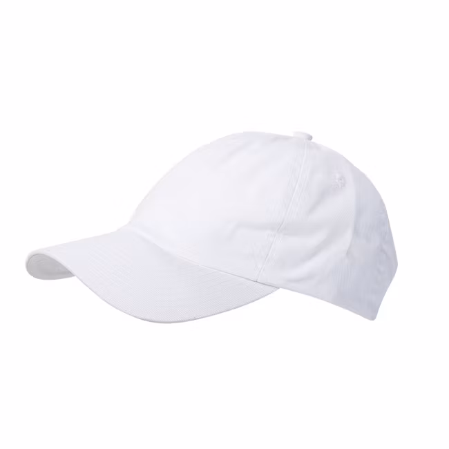 Wigens Baseball Cap Cotton Twill White
