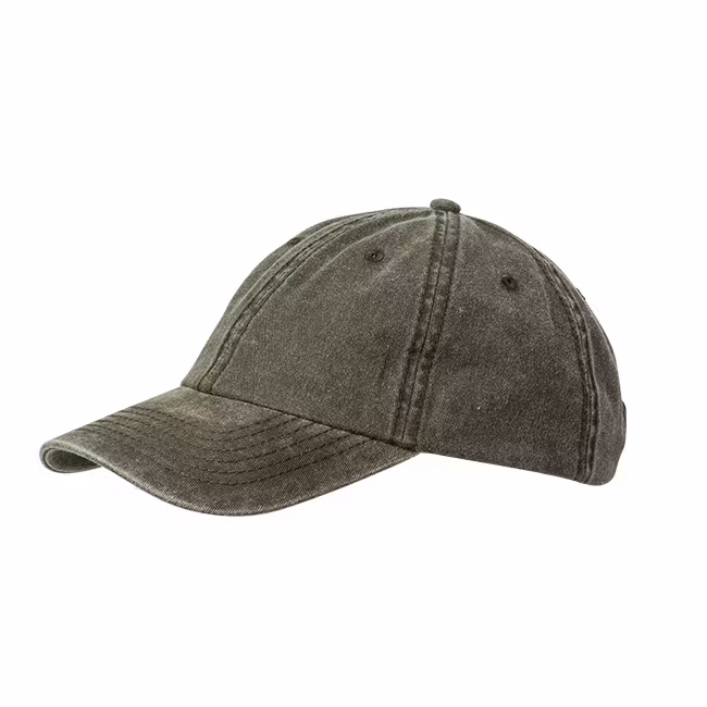 Wigens Baseball Cap Cotton Twill Olive