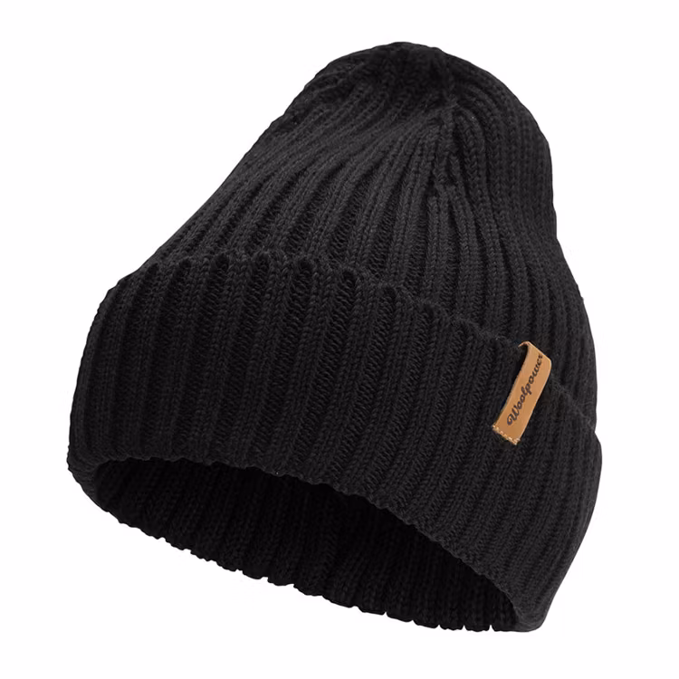 Woolpower Beanie Rib Black