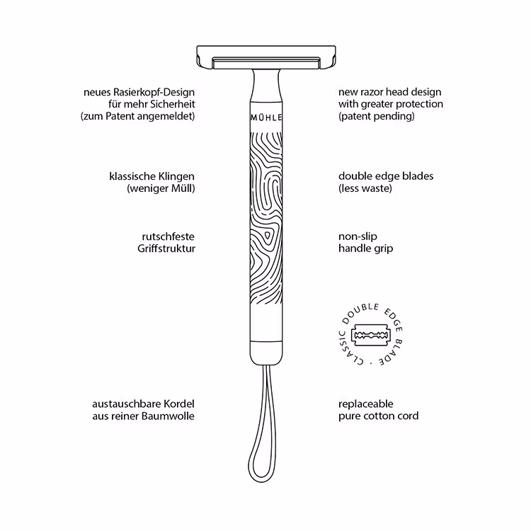 Mühle Companion Unisex Safety Razor Stone