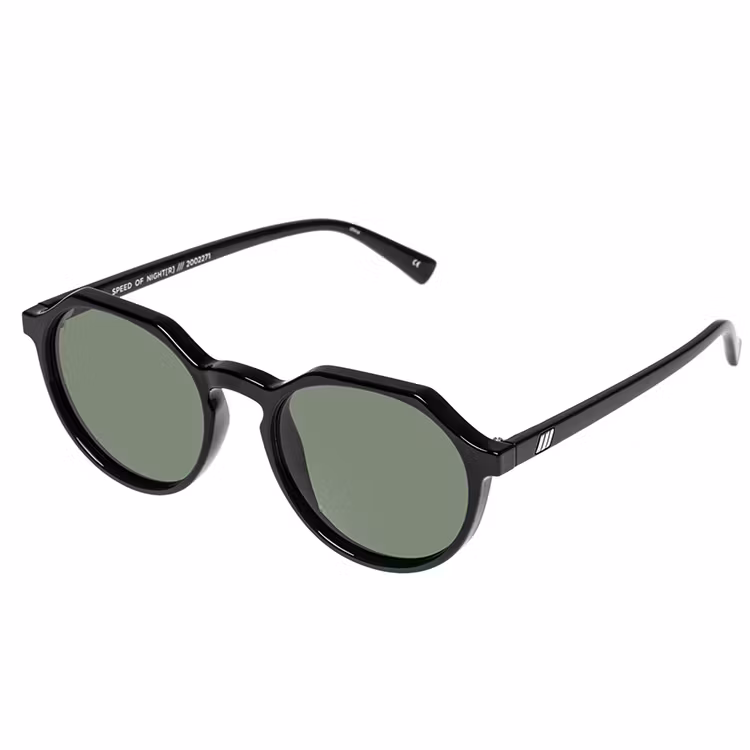 Le Specs Speed of Night Black Polarized