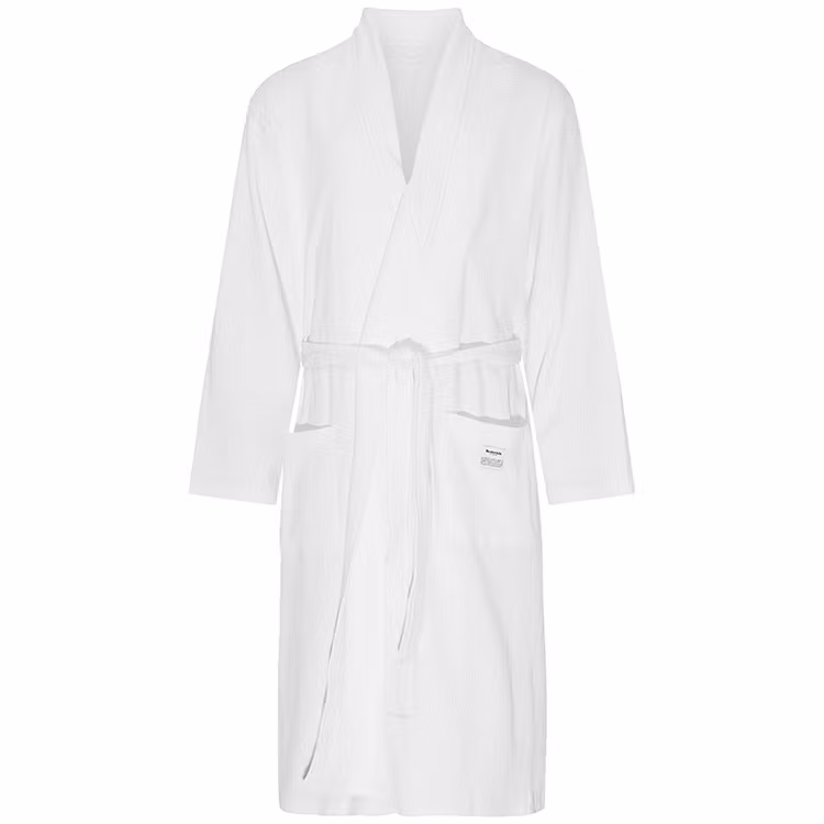 Resteröds Bathrobe Organic Cotton White