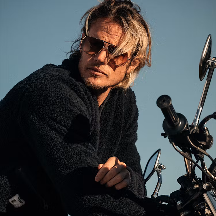 Resteröds Original Fleece Jacket Light Blue