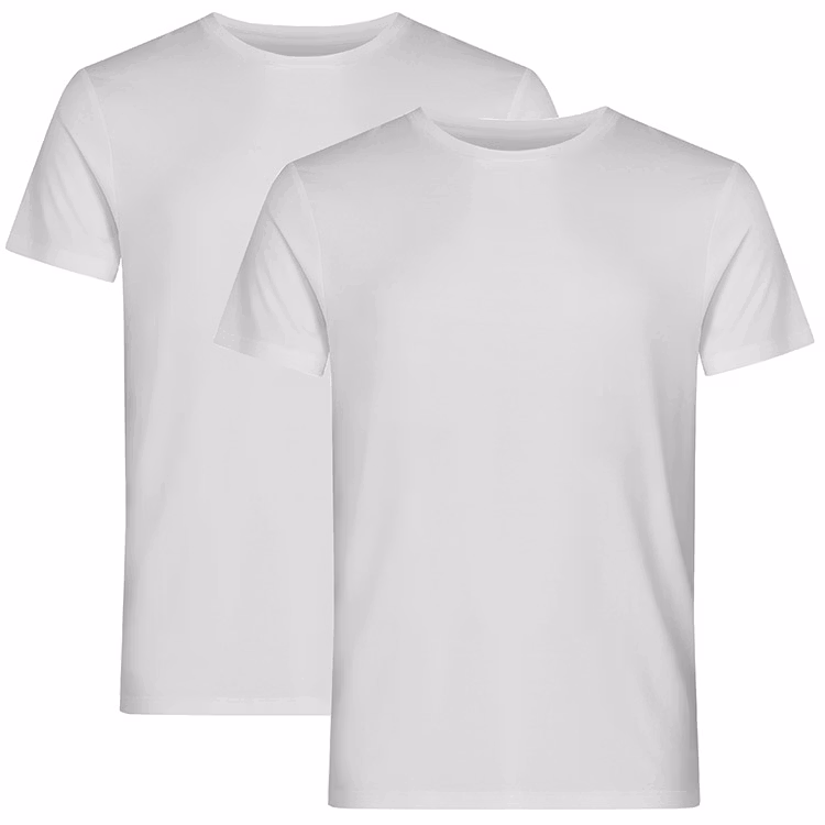 Resteröds T-shirt Bamboo 2-Pack White