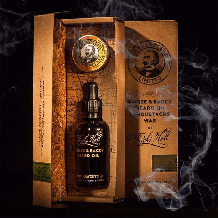 Captain Fawcett Ricki Hall Booze & Baccy Gift Set