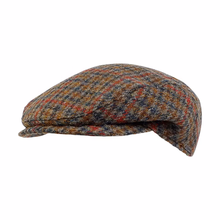 Harris Tweed Ivy Slim Cap 711 Olive