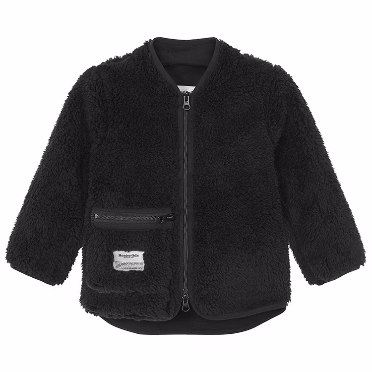 Resteröds Kids Fleece Jacket Black
