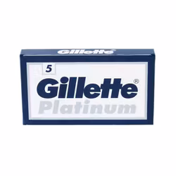 Gillette Platinum Double Edge Razor Blades 5-p
