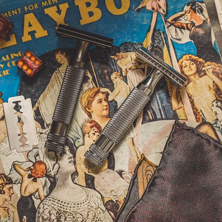 Dick Johnson Safety Razor Aiguise Gold