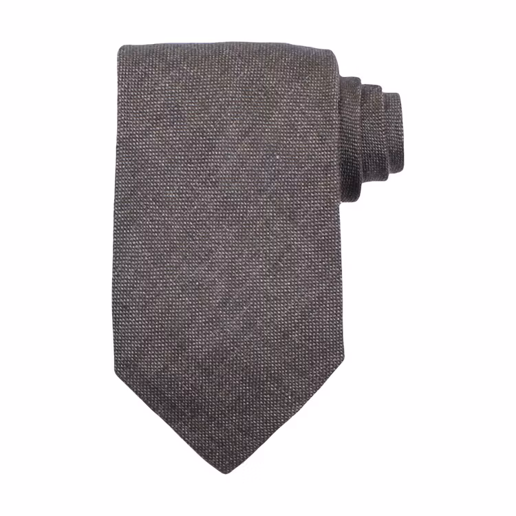 Amanda Christensen Classic Tie Linen Dark Olive