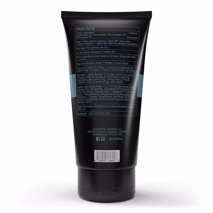 HeadBlade HeadLube Lotion SPF50