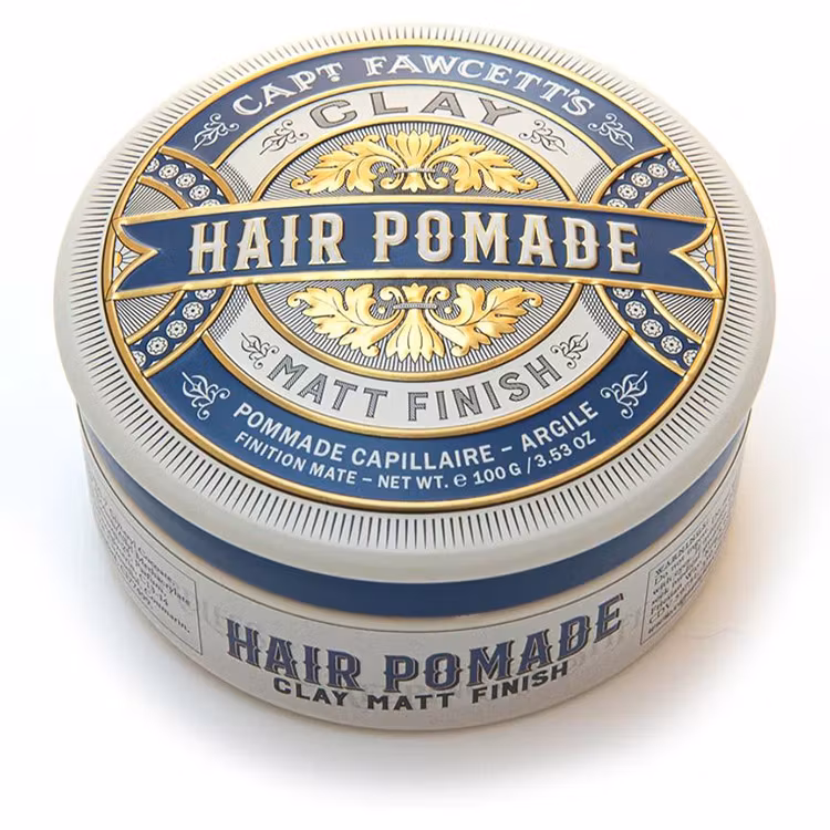 Captain Fawcett Matt Clay Pomade Blue